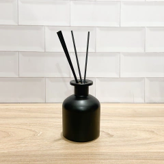 DIFUSOR MINI BOTELLON VIDRIO NEGRO