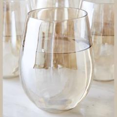 VASO BOMBEE VIDRIO GRIS 500ML