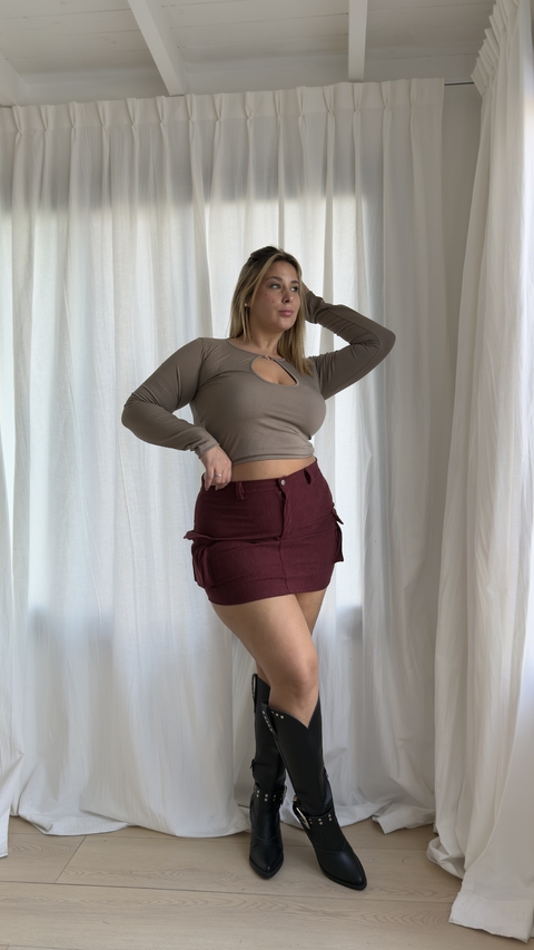 Pollera GREY - comprar online