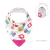 Babador Bandana com Mordedor Baby Zoo Rosa Buba - comprar online