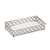 Bandeja Espelhada Prata em Metal Decoração Lavabo G Mart