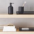 Bandeja Decorativa Black com Espelho Preto 24x12cm Lavabo Mart - comprar online