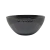 Bowl em Cerâmica Preto Relieve Folhas Tigela 550ml Yoi