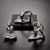 Escultura Yoga Prata em Porcelana 19cm Decorativo Mart - comprar online