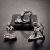 Escultura Yoga Prata em Porcelana 19cm Decorativo Mart - comprar online