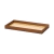 Bandeja Decorativa Com Rattan Retangular Em Mdf 38x18cm Mart