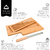 Tábua Para Pães Migalheira Com Faca Bambu Ecokitchen Mimo - loja online