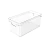Organizador Clear 5 Litros Transparente Com Alças Modular