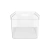 Organizador Clear 5 Litros Transparente Com Alças Modular - comprar online