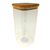 Kit Potes Herméticos Borosilicato em Bambu 3 Peças MimoStyle - comprar online