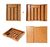 Porta Talheres Ajustável para Gaveta Utensílios Bambu - comprar online