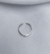 Anel dedo do pé com zircônia na internet