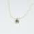 Choker de pérolas barrocas naturais com pingente orgânico quartzo verde - comprar online