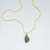 Choker de pérolas barrocas naturais + pingente pedra Pirita bruta