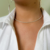 Choker aro trançado