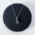 Colar Isa zircônias azul e lavanda - comprar online