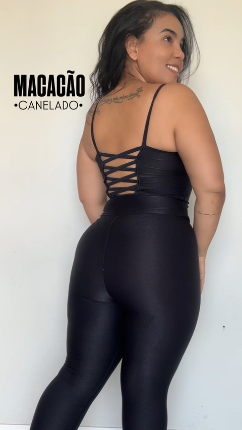 Macacão canelado Julia - comprar online