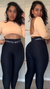Calça bolha cos letras