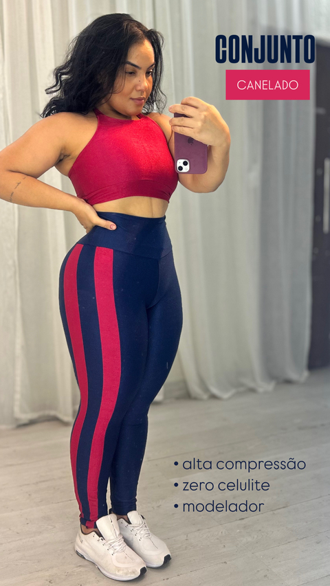 Conjunto Canelado - comprar online