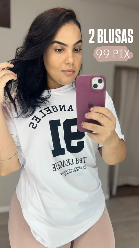 combo 2 blusas poliamida - comprar online