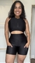 short prada com bolso preto - comprar online