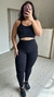 Conjunto jacquard preto - EFITNESS