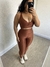 Conjunto Canelado chocolate na internet