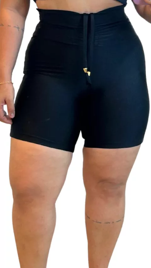Short Prada Cadarço Preto - comprar online