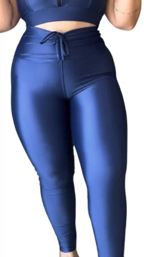 Calça prada cadarço marinho 360