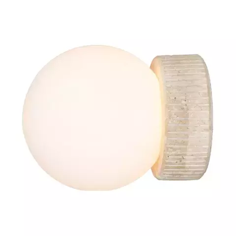 ARANDELA DE PAREDE PETRUS 90070301 POR WALDIR JUNIOR (D) 12CM PEDRA E VIDRO - BELLA ITALIA AR19400 - comprar online