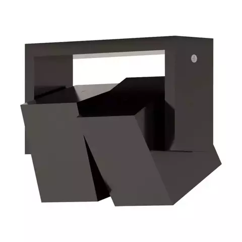 PLAFON DE SOBREPOR BLOCK RETANGULAR DUPLO ARTICULADO AR70 (A) 15CM X (L) 20CM ALUMÍNIO - BELLA ITALIA 90081101 - comprar online