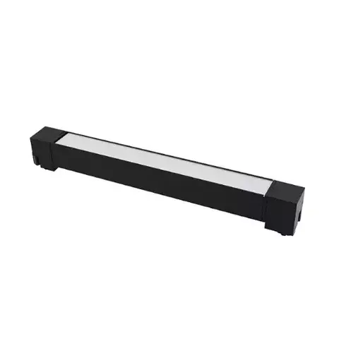 PERFIL DE SOBREPOR LED LINEA RETANGULAR PARA TRILHO IRC 95 4000K 20W BIVOLT 60X3,4X5,7CM ABS PRETO - OPUS OPS 84479