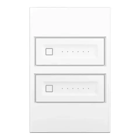 ACESSÓRIO S. TOUCH DIMMER DUPLO POLICARBONATO BRANCO - STELLA STO24002BR
