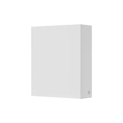 ARANDELA DE PAREDE LED WALL PLUS RETANGULAR FACHO DUPLO ABERTO EXTERNO 3000K 10W BIVOLT 14X12X4CM POLICARBONATO BRANCO - STELLA STL22734BR/30