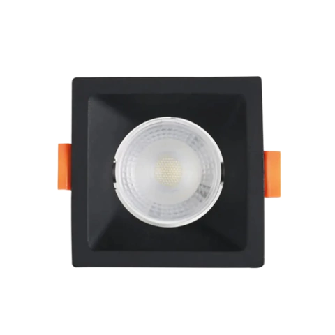 SPOT EMBUTIR AR70 E27 QUADRADO PRETO CONECTÁVEL IP20 - GAYA 7324 - comprar online