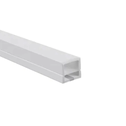 PERFIL FLEXÍVEL SOBREPOR COM LED 120 LEDS/M 1X1 CM ROLO 50M BRANCO NEUTRO 1200LM 12W 24V - JKTC FT-PF10-10/24V BN