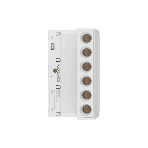 SPOT DE FOCCO MAG 6W 4000K 48V BRANCO 420L IP20 - GAYA 3039 - comprar online