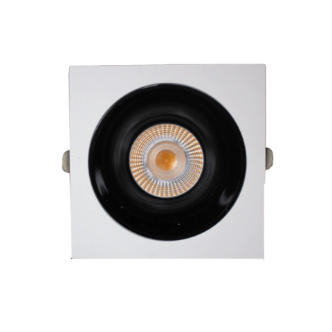 SPOT MIRA EMBUTIR 7W 2700K QUADRADO 700 LÚMENS IP20 BIVOLT - GAYA 7156 - comprar online