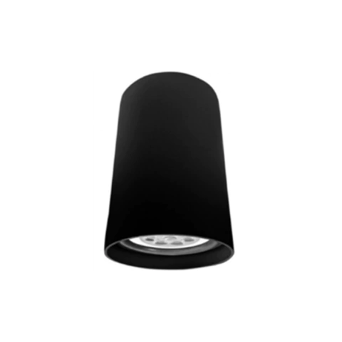 SPOT SOBREPOR REDONDO ALUMÍNIO 1X50W PAR20 BRANCO FOSCO OU BRILHO E PRETO FOSCO 7,5x12,3 CM - INTERLUX 1513 - comprar online