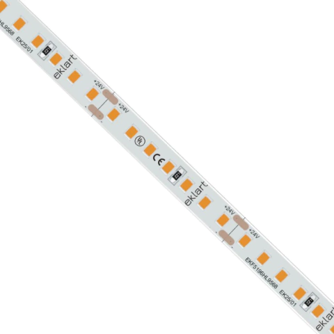 FITA LED 2835 140LEDS/M 24V 10W/M IP68 2700K IRC>95 850LM/M 10M/ROLO - EKLART EKF5196HL9568