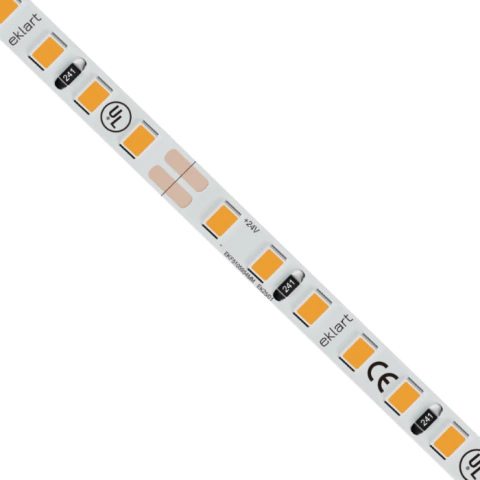 FITA LED SLIM 2835 140LEDS/M 4.6MM 24V 5W/M IP20 2700K IRC>95 525LM/M 5M/ROLO - EKLART EKF5105954MM