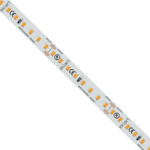 FITA LED 2835 176LEDS/M 24V 16W/M IP54 2700K IRC>95 1800LM/M 5M/ROLO - EKLART EKF5116HL9554