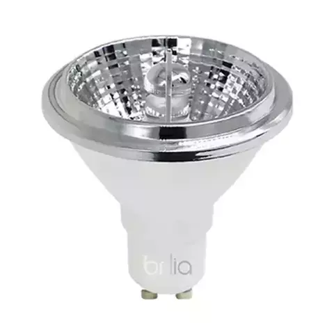 LÂMPADA LED AR70 DIMERIZÁVEL GU10 24º IRC >90 3000K 4,8W 220V - BRILIA 317574