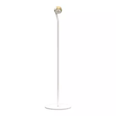 LUMINÁRIA DE CHÃO PISO LED ÍRIS DIMERIZÁVEL CONTROLE POR TOQUE IRC 90 3000K 7W BIVOLT Ø30X121CM METAL DOURADO - PIX ILUMINAÇÃO 36507083