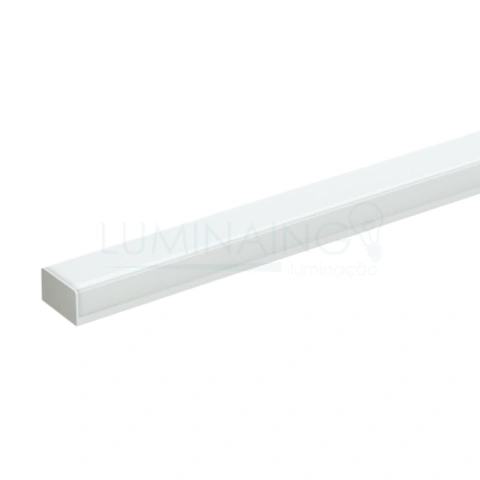 LUMINÁRIA LINEAR PLANE SOBREPOR 120CM 32W BIVOLT BRANCO 3600LM 3000K STL23941/30 - STELLA