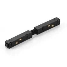 CONECTOR PARA TRILHO MAGNÉTICO ANGULAR ALUMÍNIO PRETO - OPUS OPS 83335