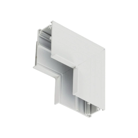 CONECTOR EM L TETO PAREDE COM ABA BRANCO IP20 - GAYA 3054