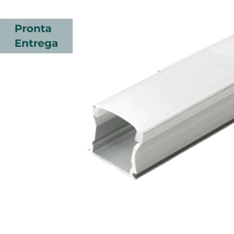 PERFIL DE SOBREPOR 2M BRANCO ALUMÍNIO 1.43X1.68 CM - ASTRALED PF-1944