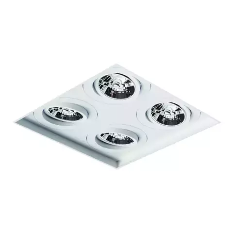 SPOT DE EMBUTIR SURA NO FRAME QUADRADO AR70 25,2X25,2X9,8CM ALUMÍNIO - REVOLUZ RI-E0214/2X2 - comprar online