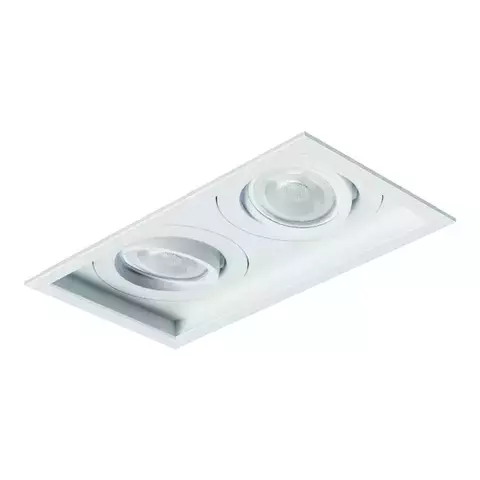 SPOT DE EMBUTIR SURA RETANGULAR DUPLO PAR20 26,7X14,5X12,7CM ALUMÍNIO - REVOLUZ RI-E1216/2 - comprar online